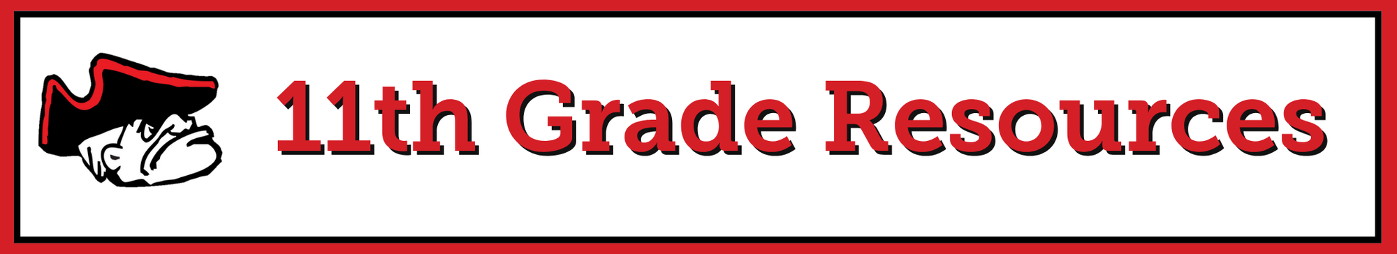 11th grade resources banner