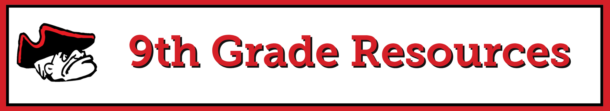 9th grade resources banner