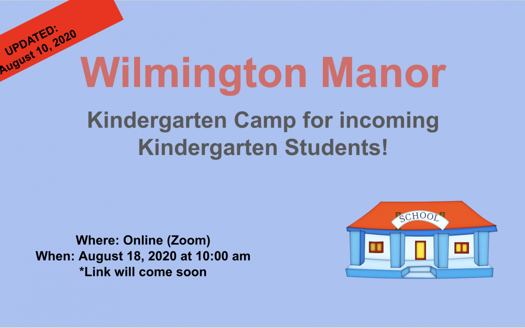 Kindergarten Camp 2020