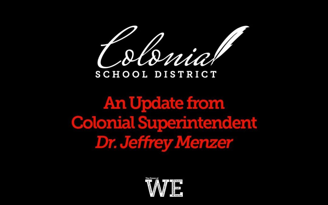Superintendent’s Update: 4/3/2020